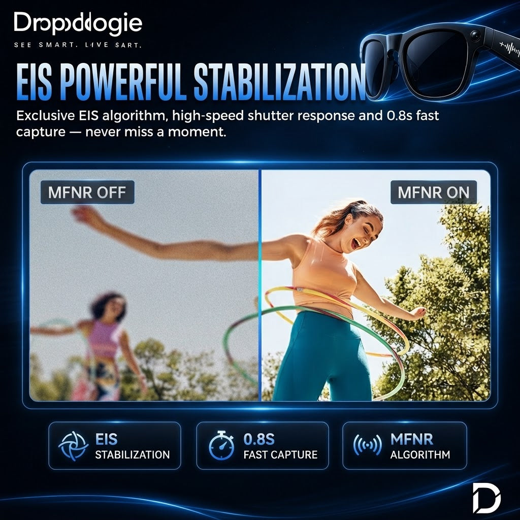 M02 Ultra AI Smart Glasses with 8MP Camera, 4K Video Recording, Bluetooth Calling & AI Translation