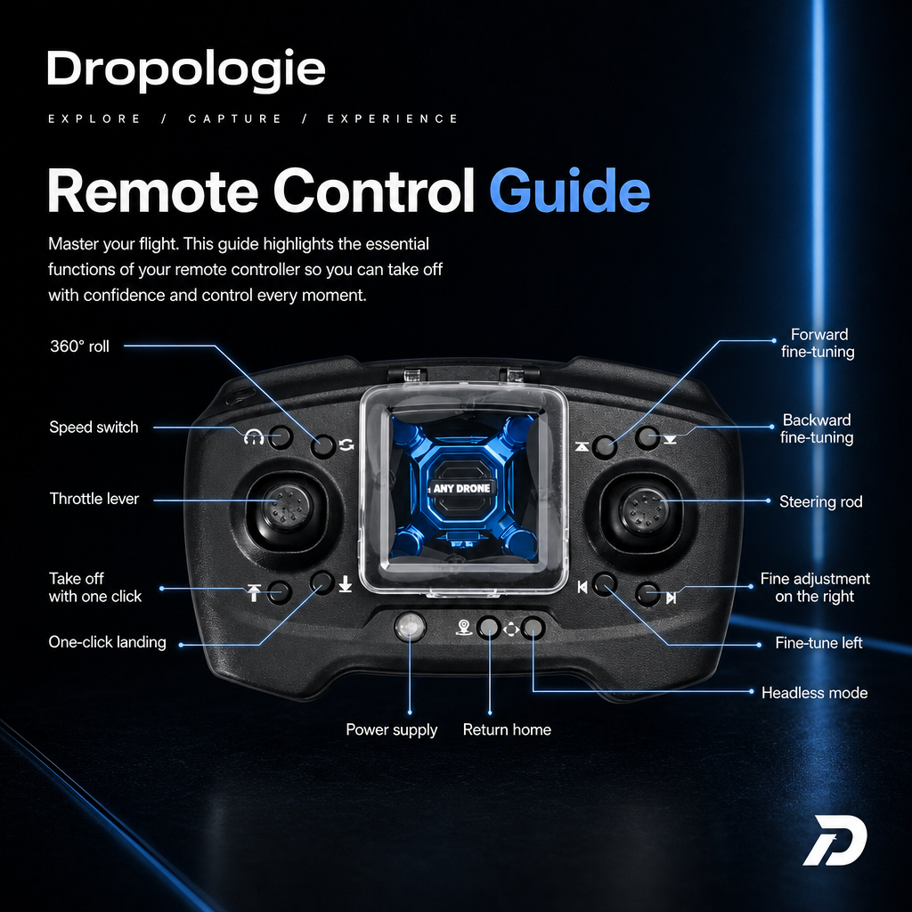 4K Mini Drone with Camera | Wi-Fi & Remote Control