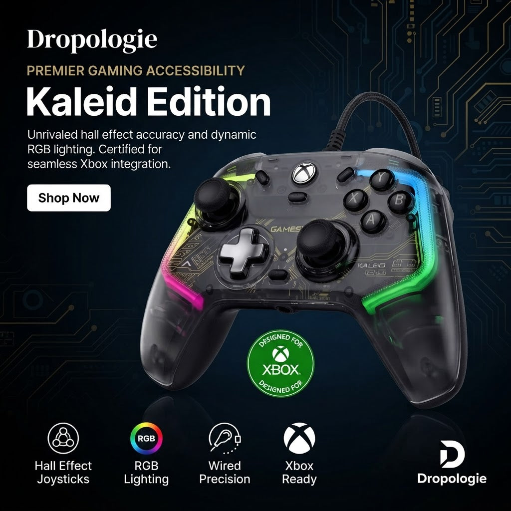 GameSir Kaleid Flux Xbox Controller Wired Gamepad for Xbox Series X, Xbox Series S, Xbox One game console Hall Effect Joystick