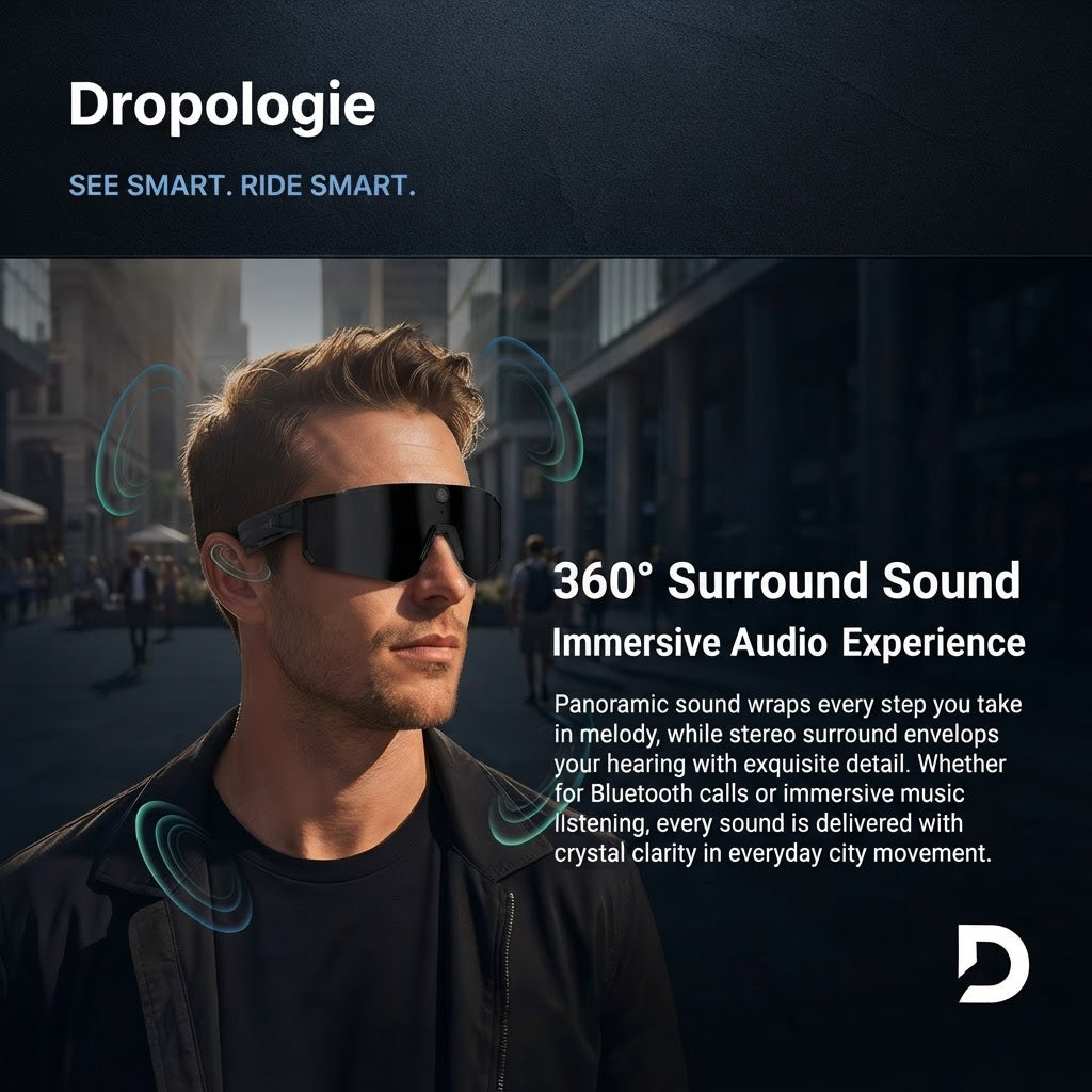 Sport Smart Glasses – M95 AI Sunglasses with 4K Camera, Bluetooth Calling & AI Translation