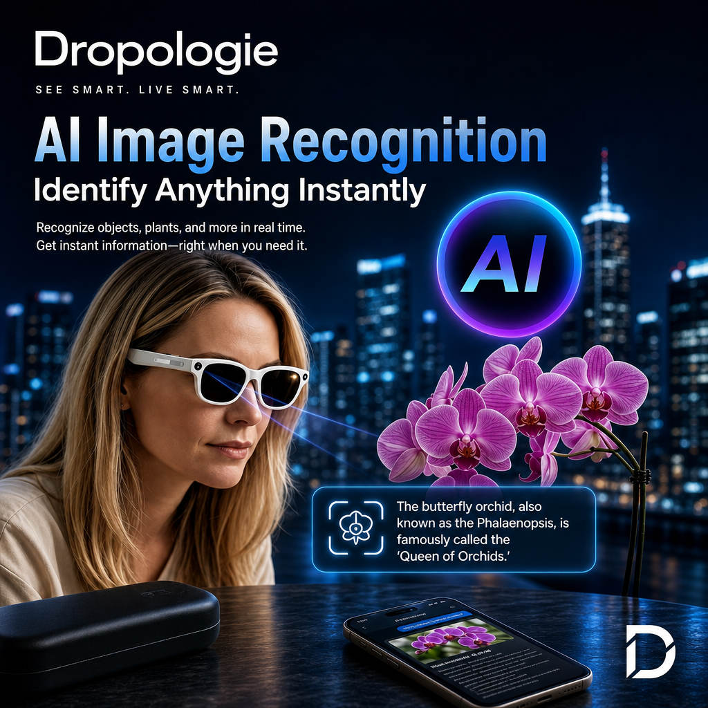 Ultimate AI Smart Glasses with Camera, Video Recording, Photo Recognition & Bluetooth Calling