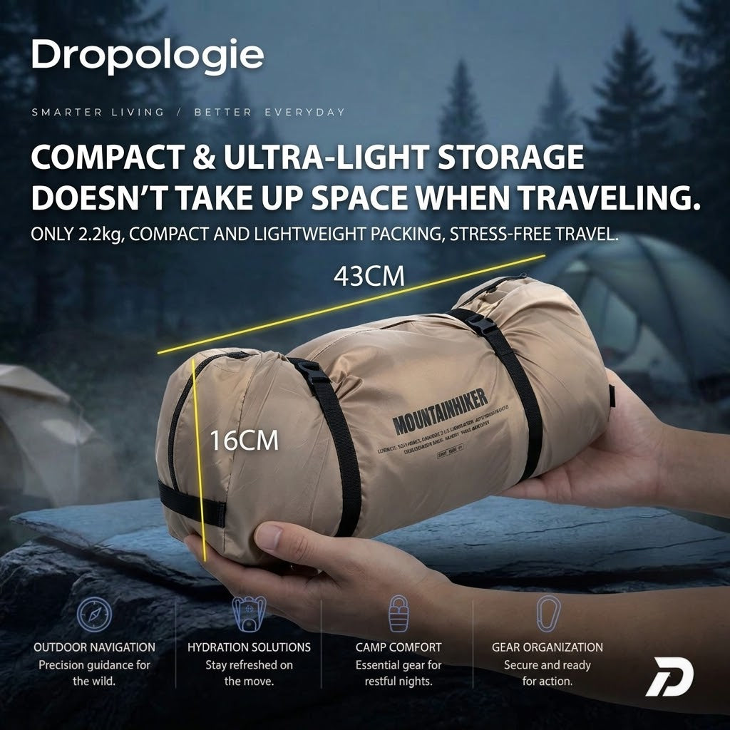 ⛺ Mountainhiker Waterproof Off Ground Camping Cot Tent – 4-Season Outdoor Tent