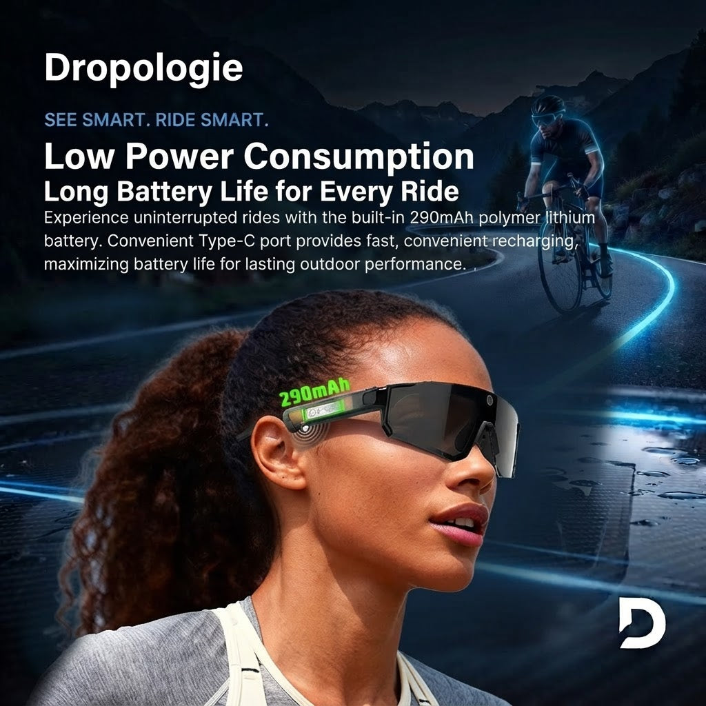 Sport Smart Glasses – M95 AI Sunglasses with 4K Camera, Bluetooth Calling & AI Translation