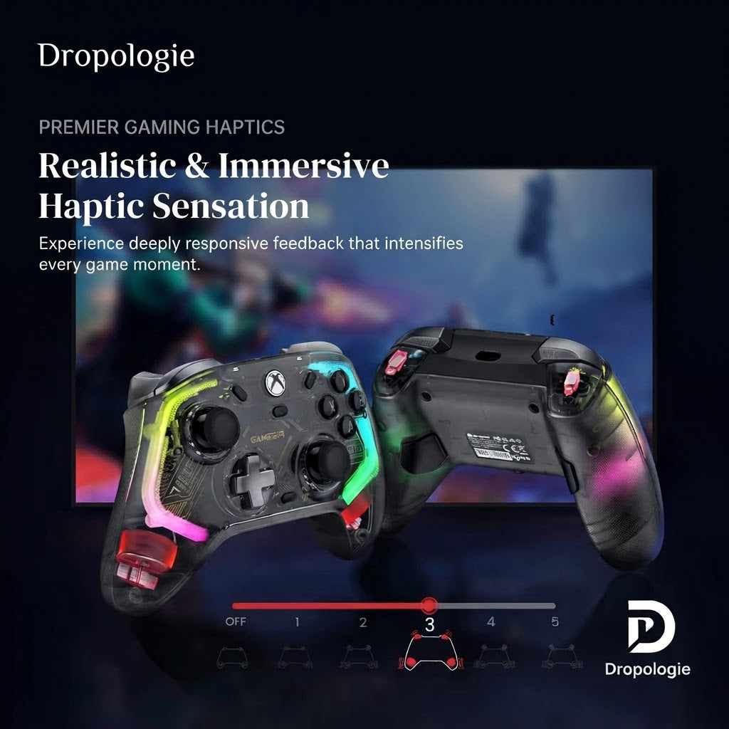 GameSir Kaleid Flux Xbox Controller Wired Gamepad for Xbox Series X, Xbox Series S, Xbox One game console Hall Effect Joystick
