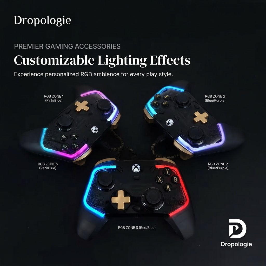 GameSir Kaleid Flux Xbox Controller Wired Gamepad for Xbox Series X, Xbox Series S, Xbox One game console Hall Effect Joystick
