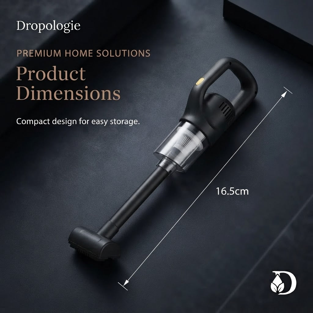 Wireless Handheld Vacuum Cleaner Cordless Chargeable 50000Pa Auto Vacuum for Home Car Pet Mini