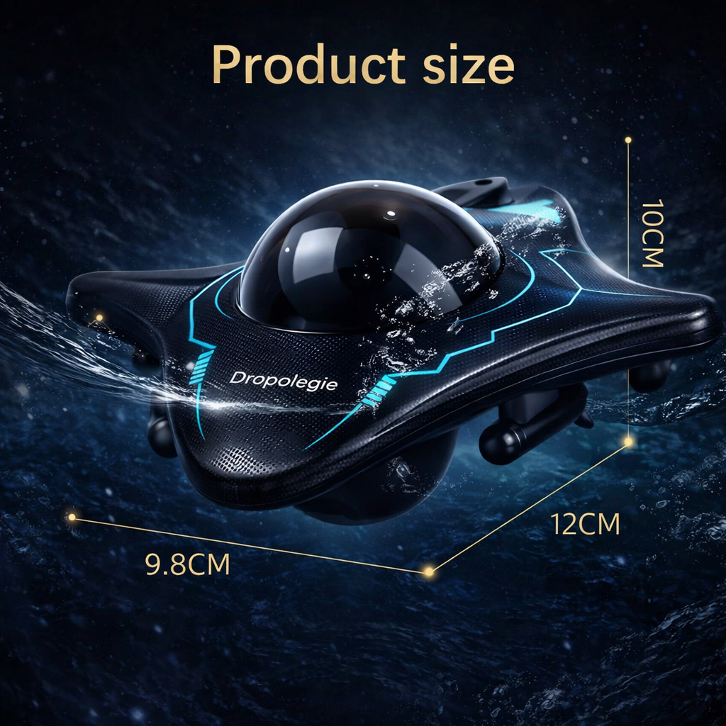 Mini Smart Water Drone – 50M HD Real-Time Underwater Camera