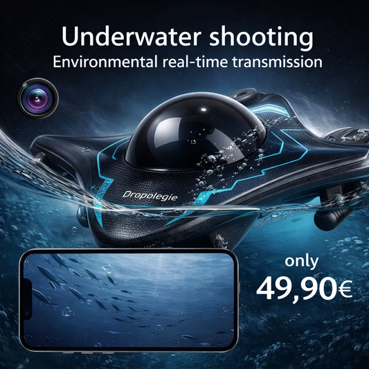 Mini Smart Water Drone – 50M HD Real-Time Underwater Camera