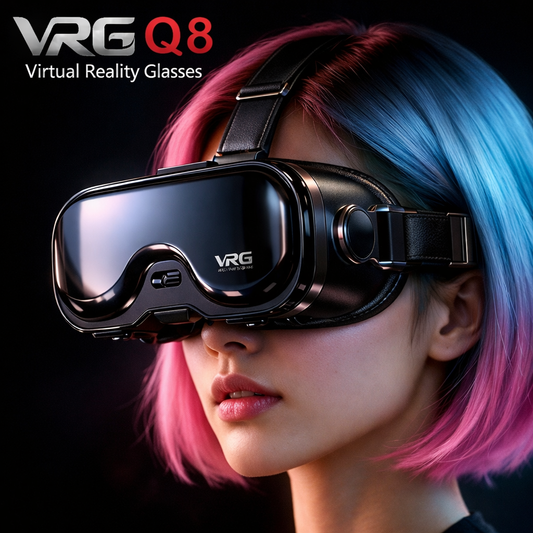 VRG Q8 – Immersive 3D Virtual Reality Headset