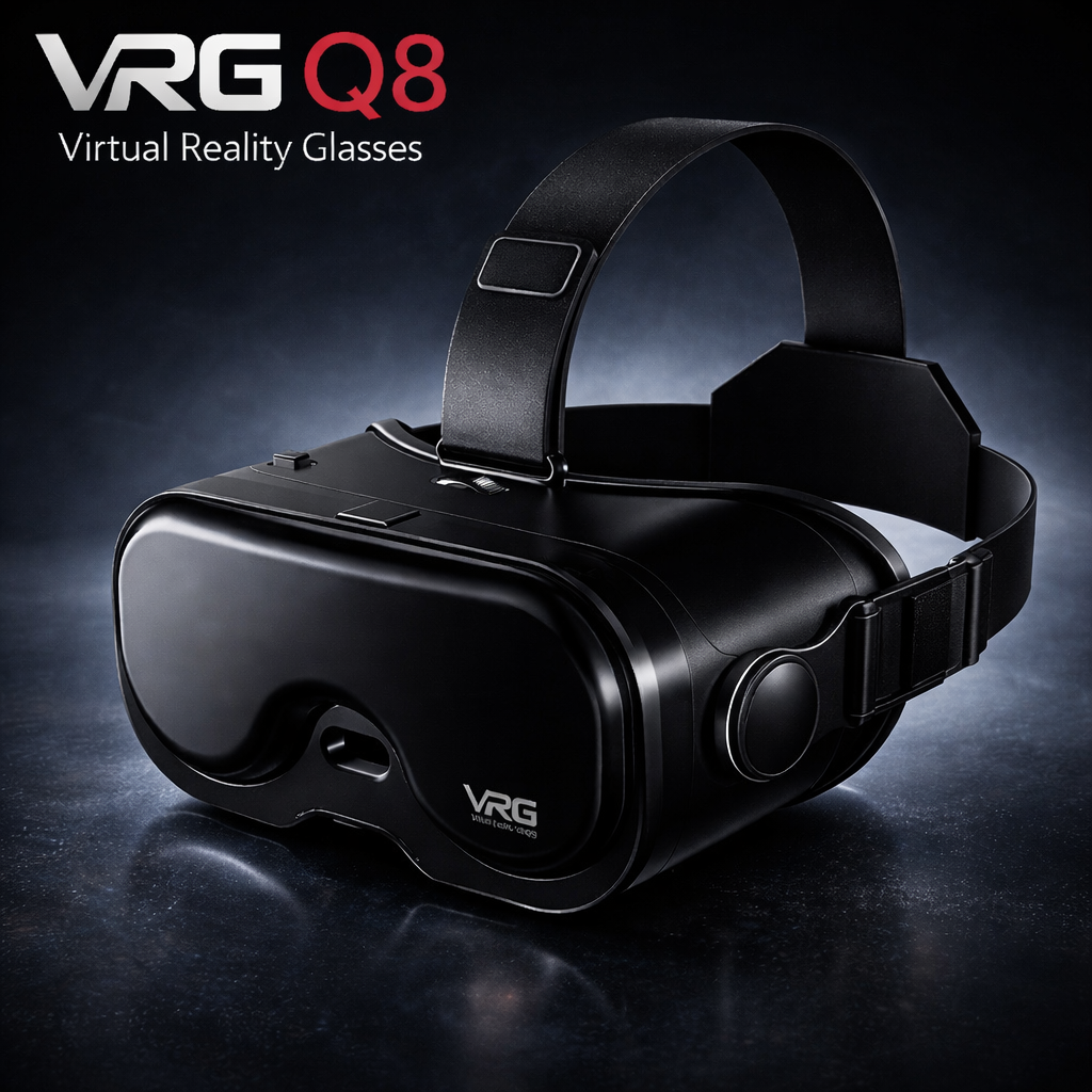 VRG Q8 – Immersive 3D Virtual Reality Headset