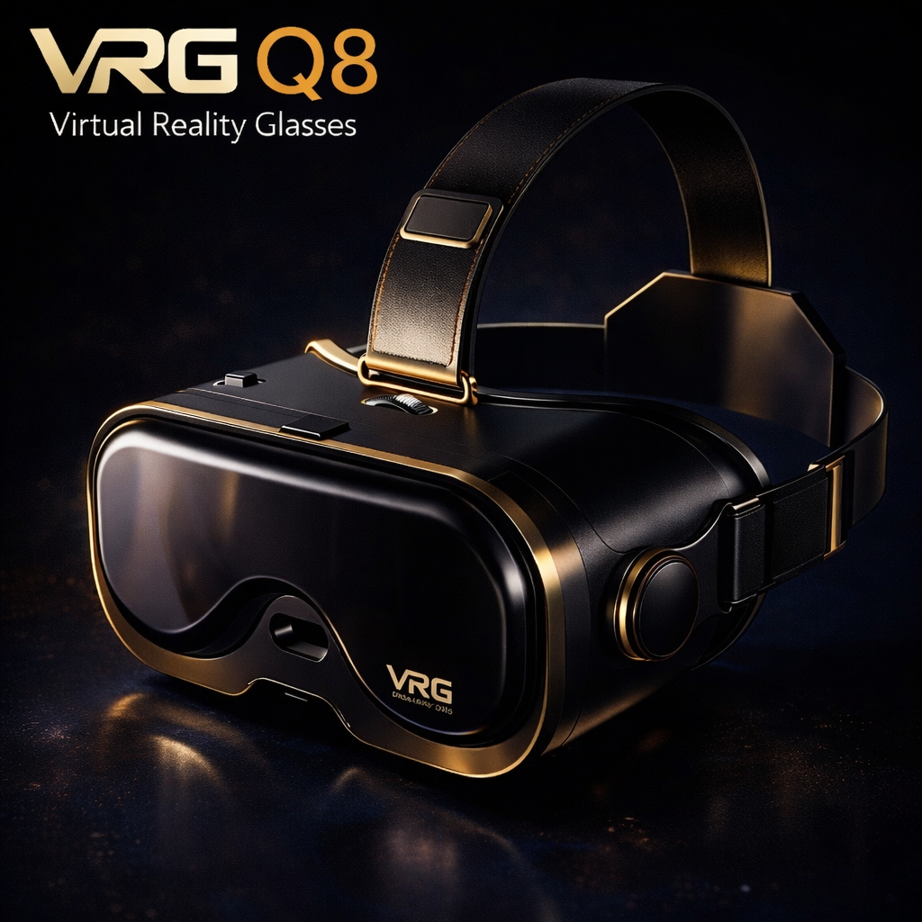 VRG Q8 – Immersive 3D Virtual Reality Headset