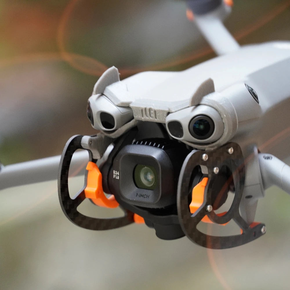 DJI Mini 5 Pro Carbon Fiber Gimbal Guard – Ultimate Lens Protection.             ֶ
