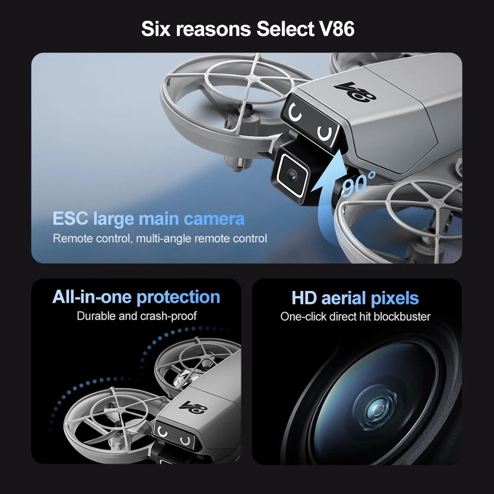 SkyPro – 8K GPS Smart Drone with Dual Camera