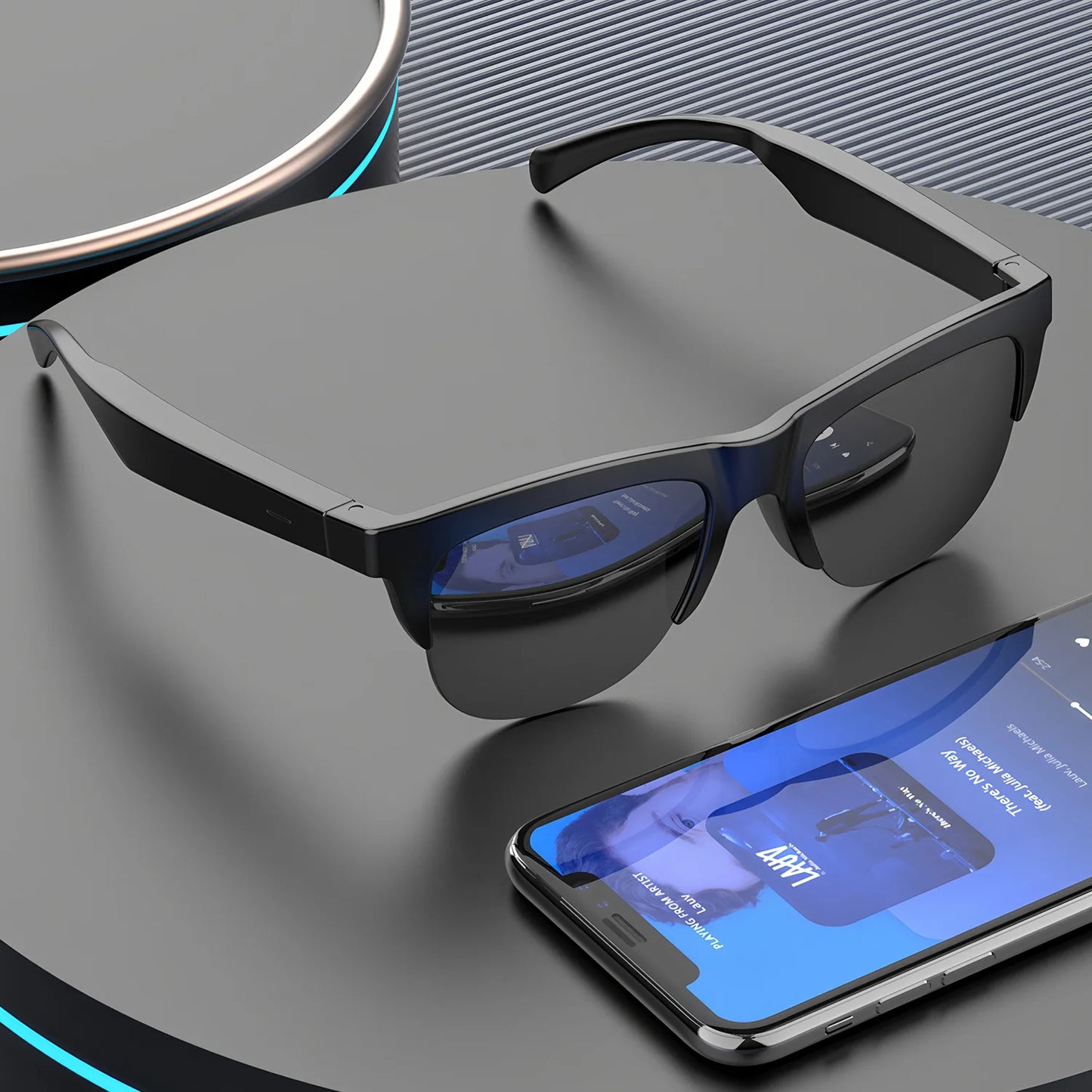 Smart Bluetooth Sunglasses – Music & Calls for Outdoor Use