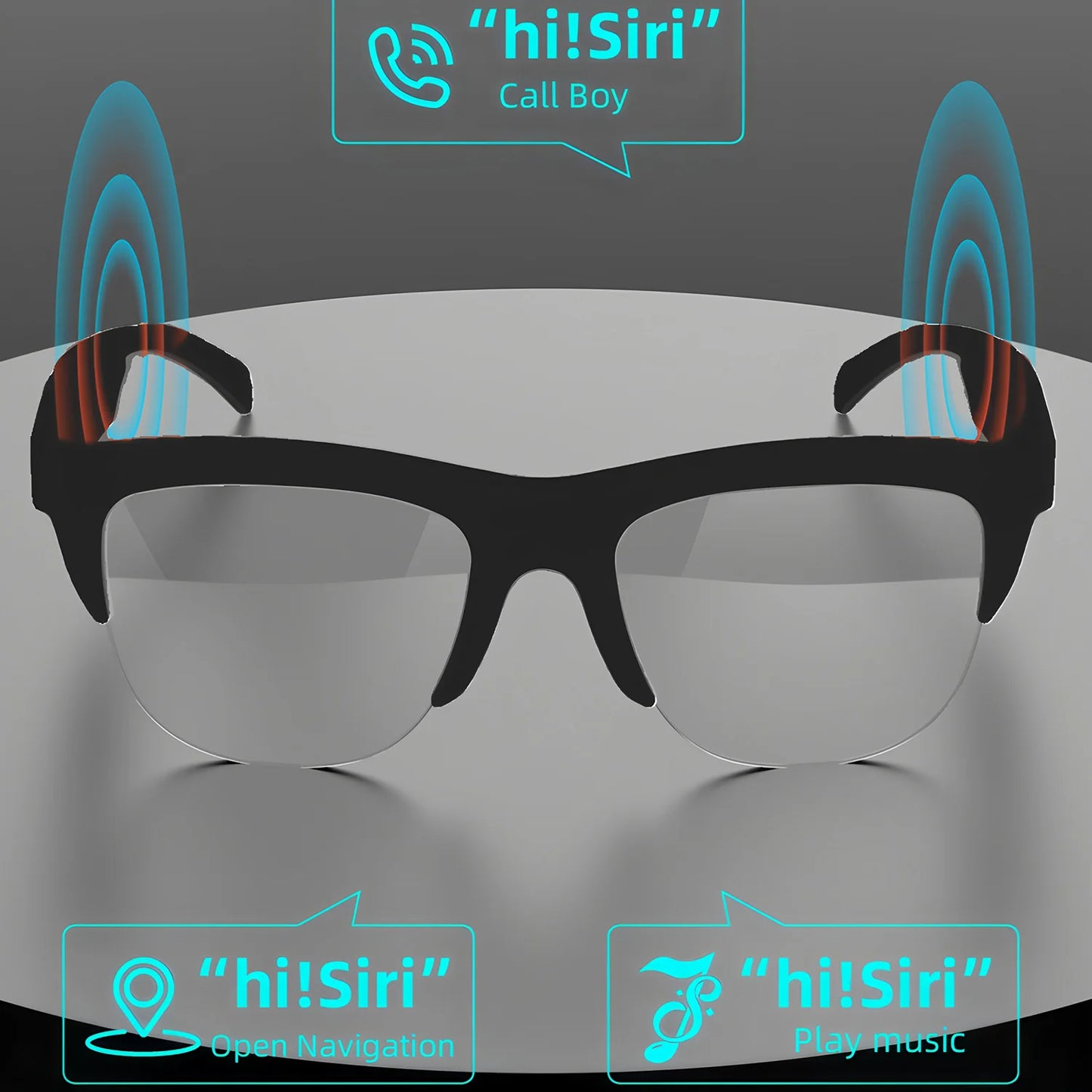 Smart Bluetooth Sunglasses – Music & Calls for Outdoor Use