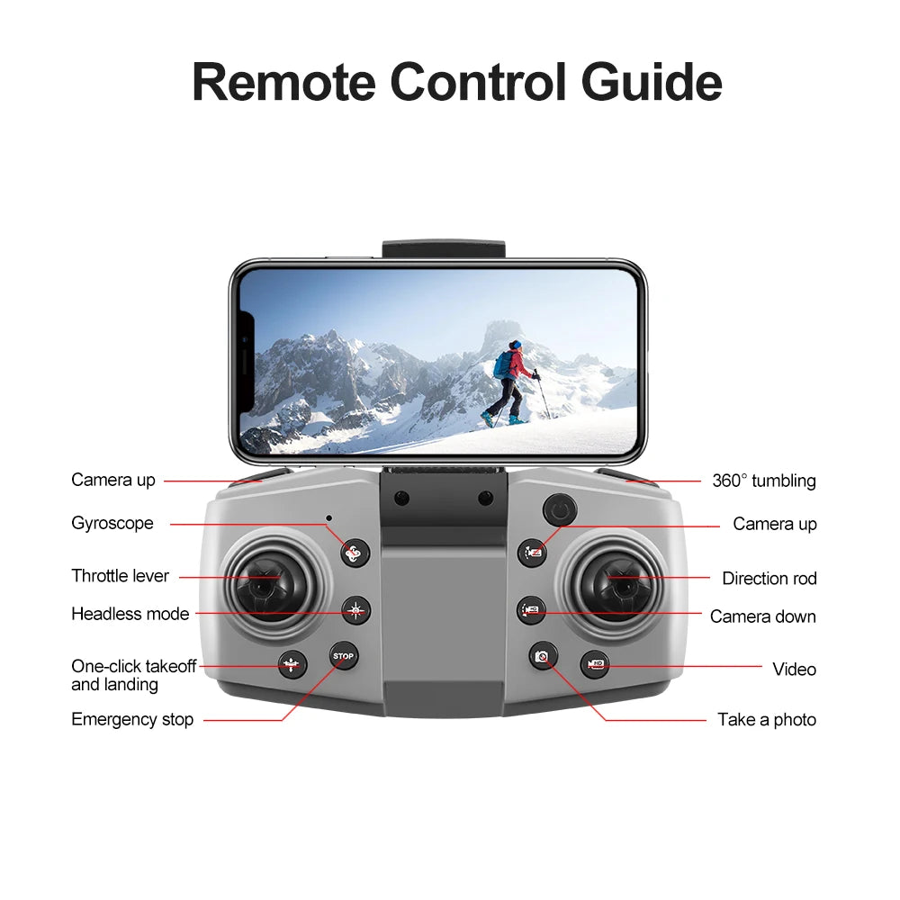 SkyPro – 8K GPS Smart Drone with Dual Camera