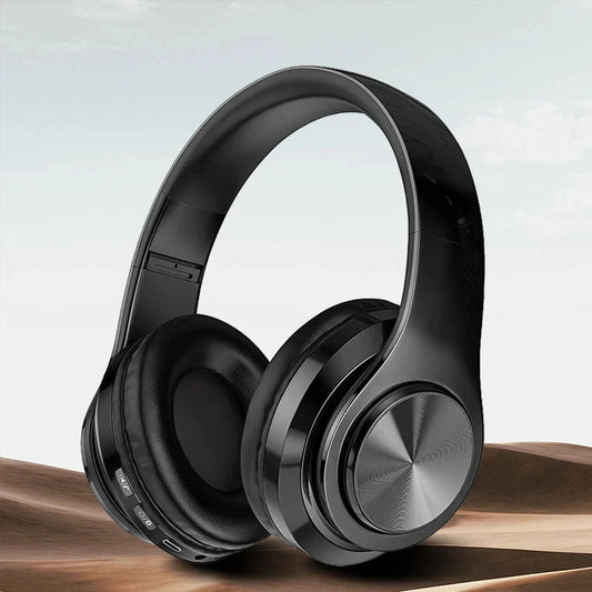 Wireless Bluetooth Headphones – Stereo Sound & Built-in Mic